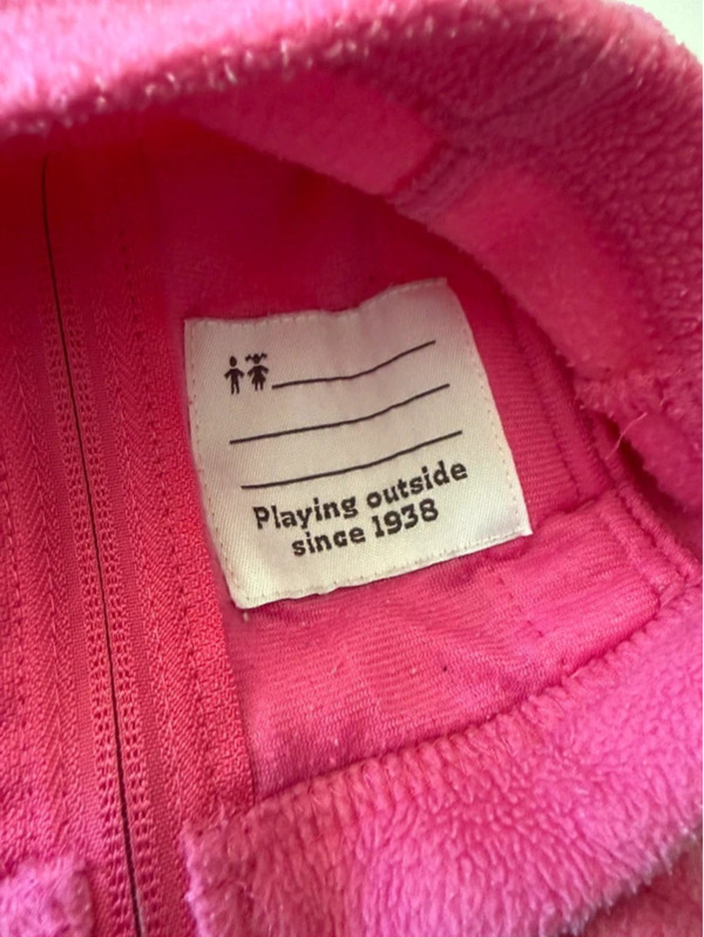 6-12M Pink Columbia Zip up Sweatshirt - Picture 7 of 7